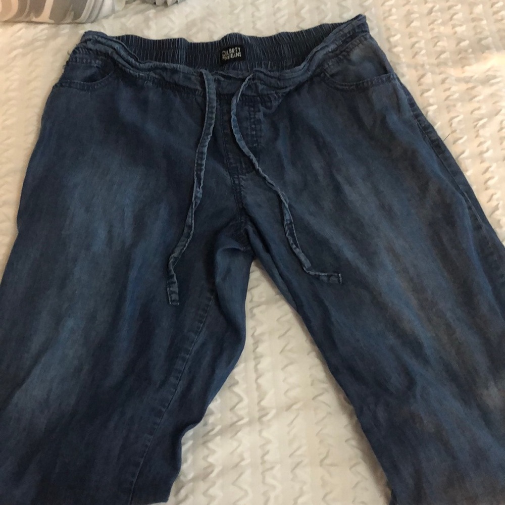 Jean joggers